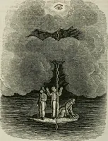 An illustration from Religious emblems : being a series of emblematic engravings, with written explanations, miscellaneous observations and religious reflections, designed to illustrate divine truth, in accordance with the cardinal principles of Christianity ; Religious allegories : being a series of emblematic engravings, with written explanations, miscellaneous observations, and religious reflections, designed to illustrate divine truth, in accordance with the cardinal principles of Christianity (1851)