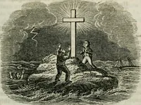 Picture 9 of 80 from Religious emblems : being a series of emblematic engravings, with written explanations, miscellaneous observations and religious reflections, designed to illustrate divine truth, in accordance with the cardinal principles of Christianity ; Religious allegories : being a series of emblematic engravings, with written explanations, miscellaneous observations, and religious reflections, designed to illustrate divine truth, in accordance with the cardinal principles of Christianity (1851), leaf 36