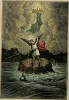 An illustration from Religious emblems : being a series of emblematic engravings, with written explanations, miscellaneous observations and religious reflections, designed to illustrate divine truth, in accordance with the cardinal principles of Christianity ; Religious allegories : being a series of emblematic engravings, with written explanations, miscellaneous observations, and religious reflections, designed to illustrate divine truth, in accordance with the cardinal principles of Christianity (1851)