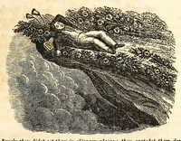 An illustration from Religious emblems : being a series of emblematic engravings, with written explanations, miscellaneous observations and religious reflections, designed to illustrate divine truth, in accordance with the cardinal principles of Christianity (1850)