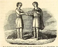 Picture 11 of 27 from Religious emblems : being a series of emblematic engravings, with written explanations, miscellaneous observations and religious reflections, designed to illustrate divine truth, in accordance with the cardinal principles of Christianity (1850), leaf 119