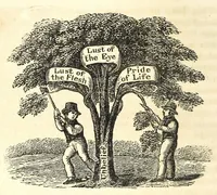 Picture 13 of 27 from Religious emblems : being a series of emblematic engravings, with written explanations, miscellaneous observations and religious reflections, designed to illustrate divine truth, in accordance with the cardinal principles of Christianity (1850), leaf 134