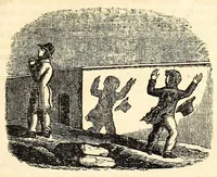 An illustration from Religious emblems : being a series of emblematic engravings, with written explanations, miscellaneous observations and religious reflections, designed to illustrate divine truth, in accordance with the cardinal principles of Christianity (1850)