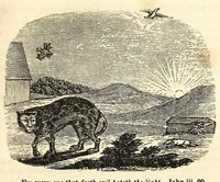 Picture 16 of 27 from Religious emblems : being a series of emblematic engravings, with written explanations, miscellaneous observations and religious reflections, designed to illustrate divine truth, in accordance with the cardinal principles of Christianity (1850), leaf 161