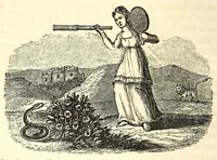 Picture 17 of 27 from Religious emblems : being a series of emblematic engravings, with written explanations, miscellaneous observations and religious reflections, designed to illustrate divine truth, in accordance with the cardinal principles of Christianity (1850), leaf 170