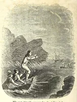 An illustration from Religious emblems : being a series of emblematic engravings, with written explanations, miscellaneous observations and religious reflections, designed to illustrate divine truth, in accordance with the cardinal principles of Christianity (1850)