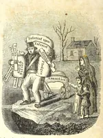 Picture 25 of 27 from Religious emblems : being a series of emblematic engravings, with written explanations, miscellaneous observations and religious reflections, designed to illustrate divine truth, in accordance with the cardinal principles of Christianity (1850), leaf 304