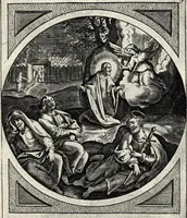 Picture 4 of 36 from [Religious engravings (1600), leaf 11