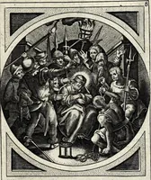 Picture 8 of 36 from [Religious engravings (1600), leaf 17