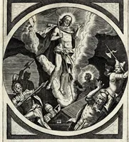 Picture 22 of 36 from [Religious engravings (1600), leaf 45
