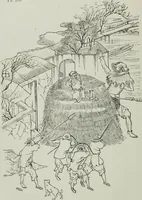 An illustration from The religious system of China, its ancient forms, evolution, history and present aspect, manners, custom and social institutions connected therewith (1892)