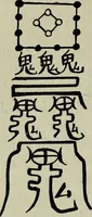 An illustration from The religious system of China, its ancient forms, evolution, history and present aspect, manners, custom and social institutions connected therewith (1892)