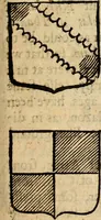 Picture 16 of 19 from Remaines concerning Britain: their languages, names, surnames, allusions, anagrammes, armories, monies, empreses, apparell, artillarie, wise speeches, proverbs, poesies, epitaphs (1674), leaf 296