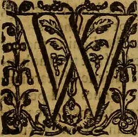 An illustration from Remaines concerning Britaine : their Languages. Names. Surnames. Allusions. Anagrammes. Armories. Monies. Empresses. Apparell. Artillarie. Wise speeches. Proverbs. Poesies. Epitaphes. (1636)