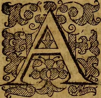 An illustration from Remaines concerning Britaine : their Languages. Names. Surnames. Allusions. Anagrammes. Armories. Monies. Empresses. Apparell. Artillarie. Wise speeches. Proverbs. Poesies. Epitaphes. (1636)