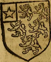 An illustration from Remaines concerning Britaine : their Languages. Names. Surnames. Allusions. Anagrammes. Armories. Monies. Empresses. Apparell. Artillarie. Wise speeches. Proverbs. Poesies. Epitaphes. (1636)