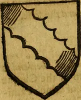 An illustration from Remaines concerning Britaine : their Languages. Names. Surnames. Allusions. Anagrammes. Armories. Monies. Empresses. Apparell. Artillarie. Wise speeches. Proverbs. Poesies. Epitaphes. (1636)