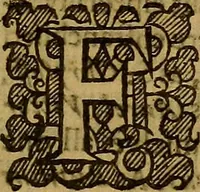 An illustration from Remaines concerning Britaine : their Languages. Names. Surnames. Allusions. Anagrammes. Armories. Monies. Empresses. Apparell. Artillarie. Wise speeches. Proverbs. Poesies. Epitaphes. (1636)