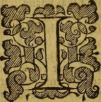 An illustration from Remaines concerning Britaine : their Languages. Names. Surnames. Allusions. Anagrammes. Armories. Monies. Empresses. Apparell. Artillarie. Wise speeches. Proverbs. Poesies. Epitaphes. (1636)