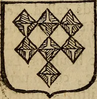 An illustration from Remains concerning Britain: : their languages, names, surnames, allusions, anagramms, armories, moneys, impresses, apparel, artillerie, wise speeches, proverbs, poesies, epitaphs (1674)