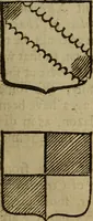 An illustration from Remains concerning Britain: : their languages, names, surnames, allusions, anagramms, armories, moneys, impresses, apparel, artillerie, wise speeches, proverbs, poesies, epitaphs (1674)