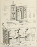 An illustration from Remains of ecclesiastical woodwork (1847)