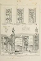 An illustration from Remains of ecclesiastical woodwork (1847)