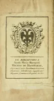 An illustration from Remarques critiques sur les oeuvres d'Horace : avec une nouvelle traduction .. (1681)