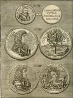An illustration from Remarques historiques sur les medailles et les monnoyes (1740)