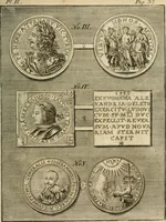 An illustration from Remarques historiques sur les medailles et les monnoyes (1740)