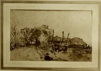 An illustration from Rembrandt handzeichnungen (1919)