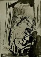 An illustration from Rembrandt handzeichnungen (1919)