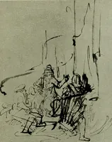 An illustration from Rembrandt handzeichnungen (1919)