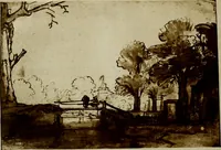 An illustration from Rembrandt handzeichnungen (1919)