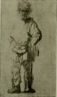 An illustration from Rembrandt handzeichnungen (1919)