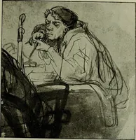 An illustration from Rembrandt handzeichnungen (1919)