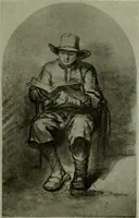 An illustration from Rembrandt handzeichnungen (1919)