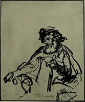 An illustration from Rembrandt handzeichnungen (1919)