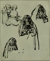 An illustration from Rembrandt handzeichnungen (1919)