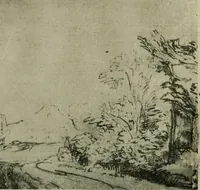 An illustration from Rembrandt handzeichnungen (1919)