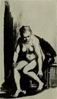 An illustration from Rembrandt handzeichnungen (1919)