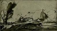 An illustration from Rembrandt handzeichnungen (1919)