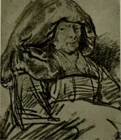 An illustration from Rembrandt handzeichnungen (1919)