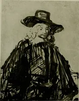 An illustration from Rembrandt handzeichnungen (1919)