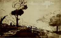 An illustration from Rembrandt handzeichnungen (1919)