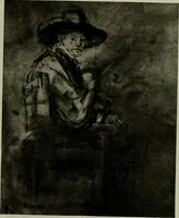 An illustration from Rembrandt handzeichnungen (1919)