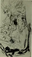 An illustration from Rembrandt handzeichnungen (1919)