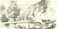 An illustration from Reminescenze e fantasie (1841)