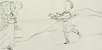 An illustration from The reminiscences of Augustus Saint-Gaudens (1913)