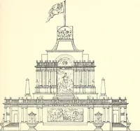 An illustration from The reminiscences of a very old man, 1808-1897 (1899)